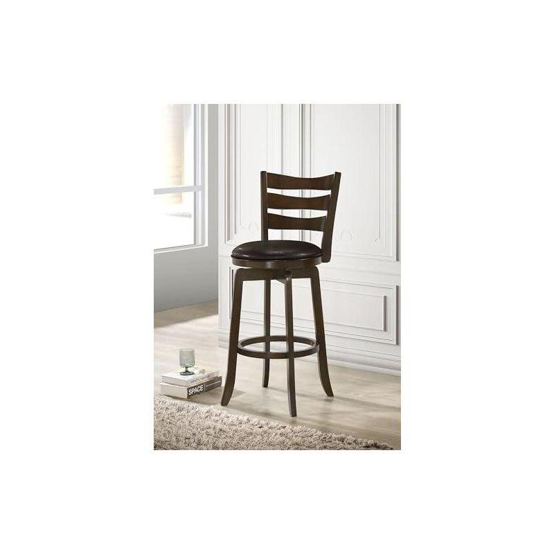 Newline Murphy Wood Swivel Bar Chair