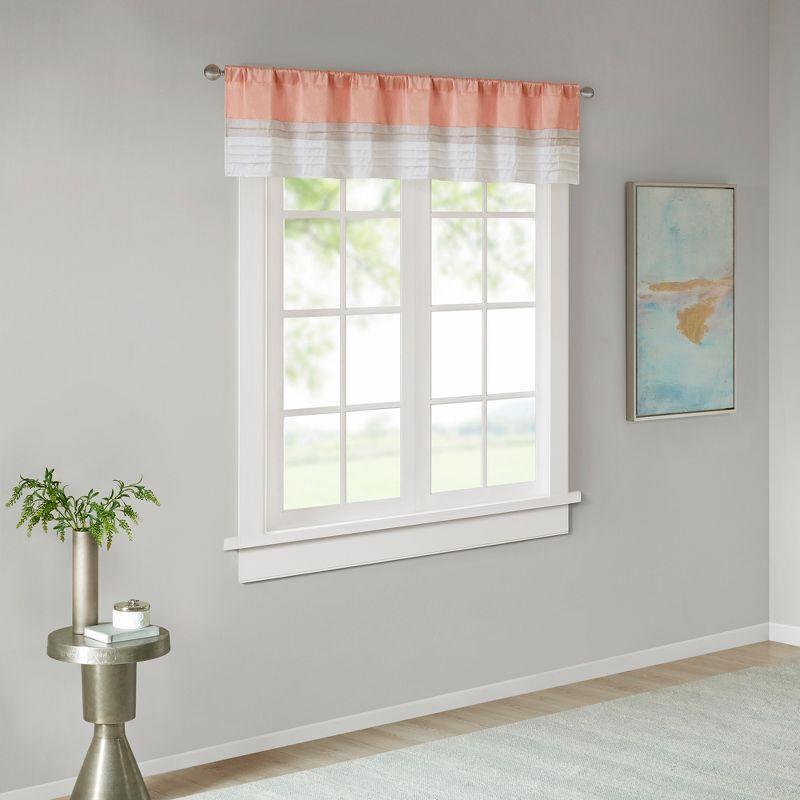 Amherst Polyoni Pintuck Window Valance