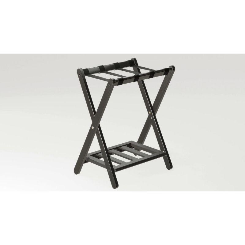 Folding Wood Luggage Rack