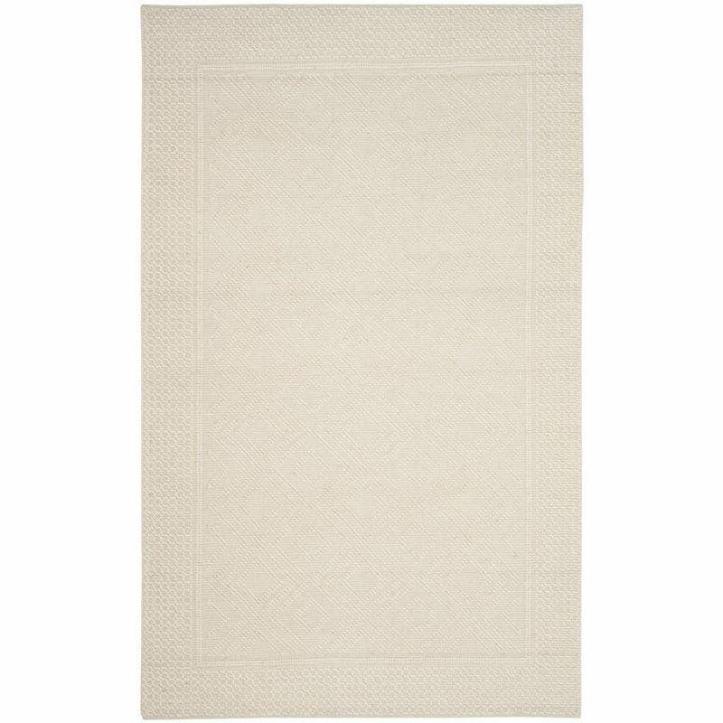 Vermont VRM212 Hand Woven Indoor Area Rug - Ivory - 6'x9' - Safavieh