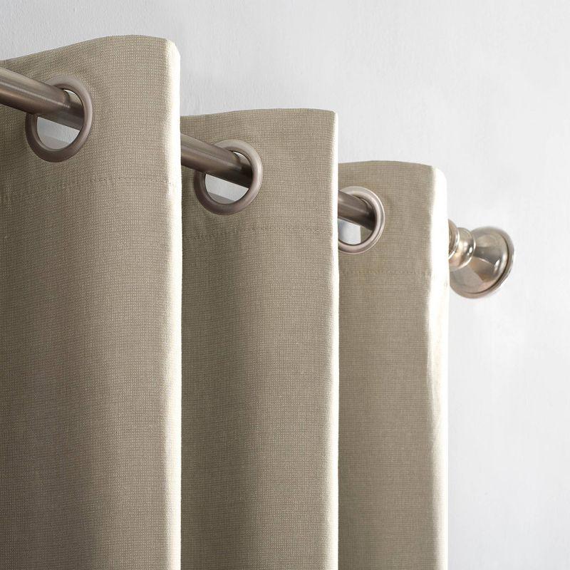 Sun Zero Blackout Duran Thermal Insulated Grommet Curtain Panel