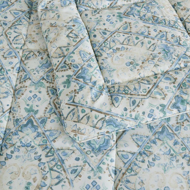 Printed Reversible Comforter and Sham Set - Great Bay Home