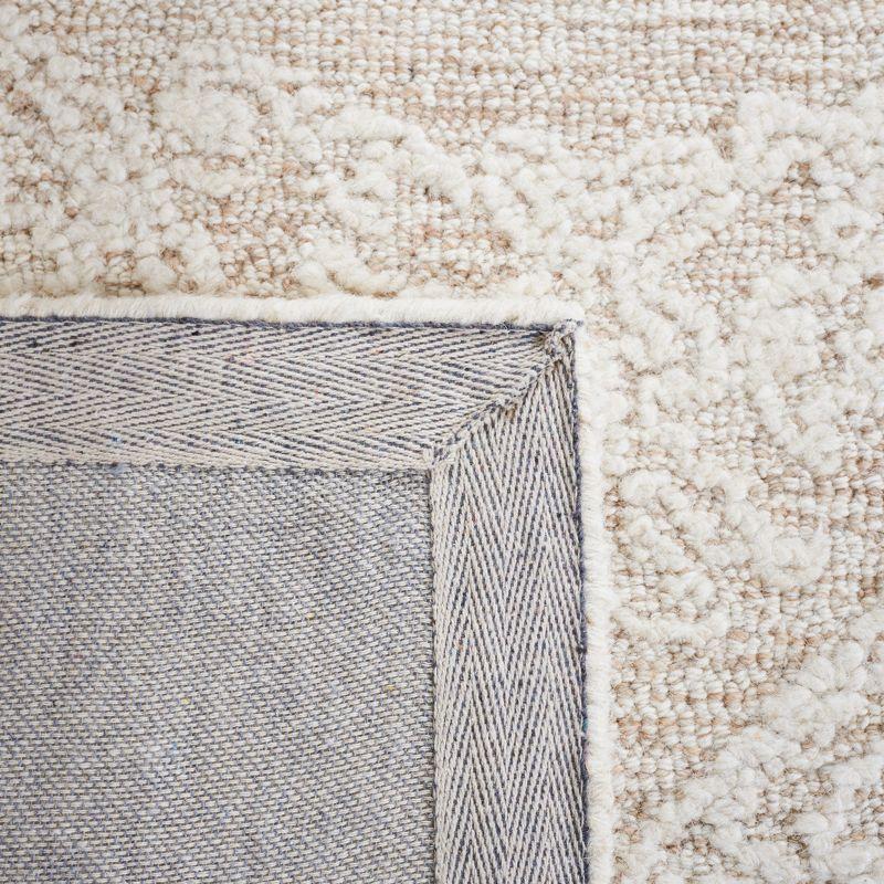 Abstract ABT357 Hand Tufted Area Rug - Ivory/Beige - 3'x5' - Safavieh.