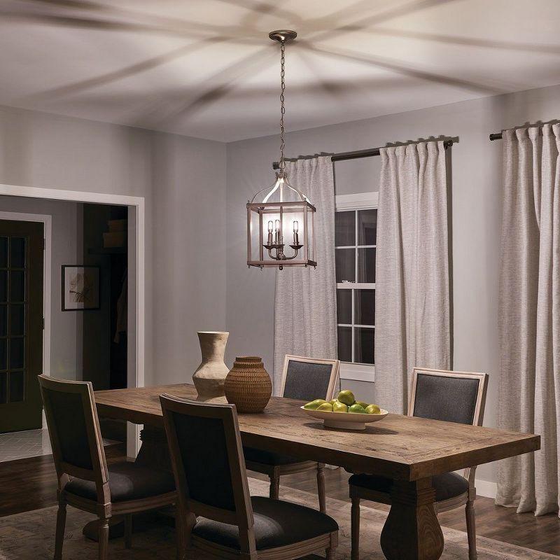 Larkin 22.25" 3 Light Pendant in Brushed Nickel