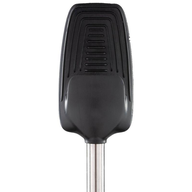 Toilet Brush Holder Stainless Steel/Black - Bath Bliss