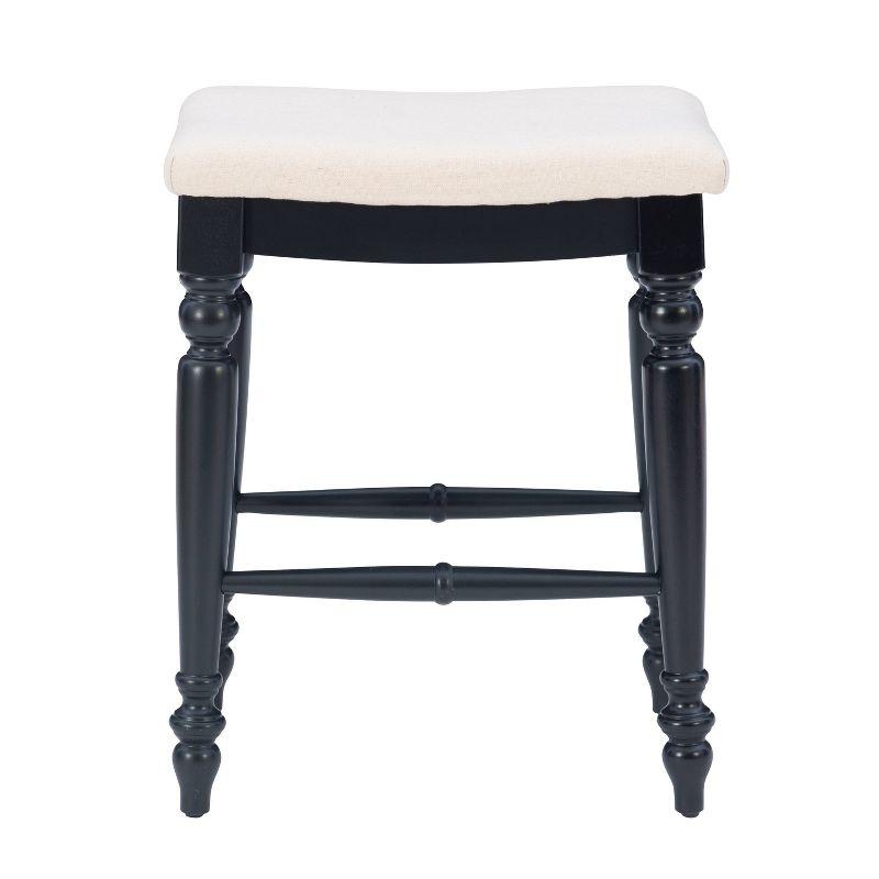 Marino Backless Counter Height Barstool Wood - LInon