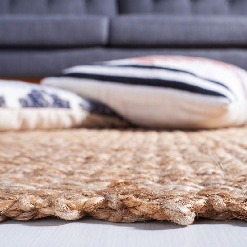 Natural Fiber NF830 Hand Woven Area Rug - Natural - 6'x6' - Safavieh.