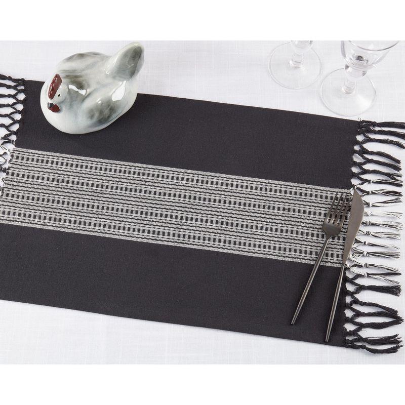 100% Cotton Striped Rectangle Placemat