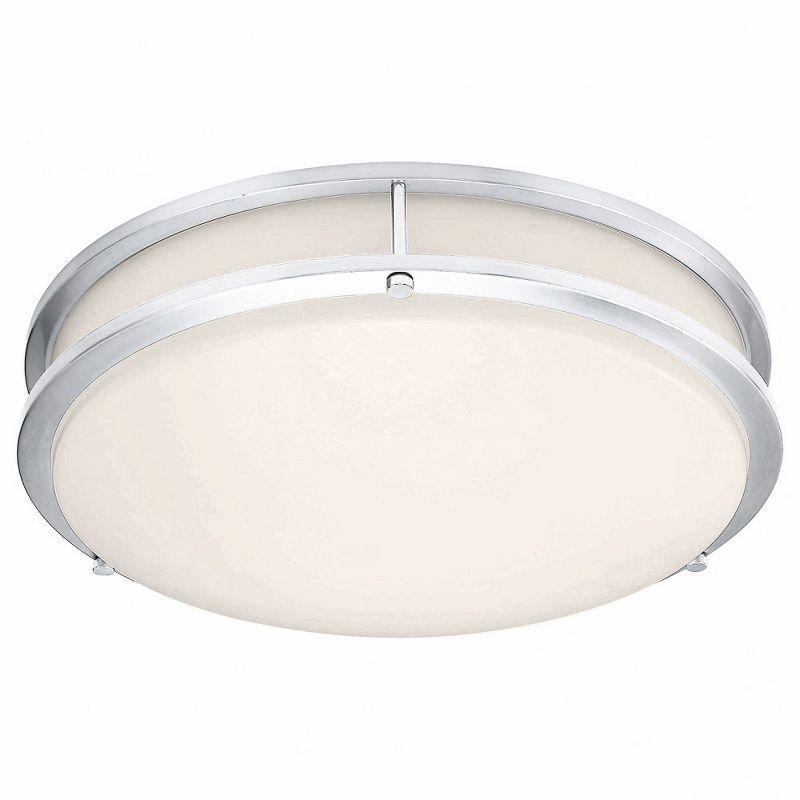 Solero II Chrome 18.5" LED Flush Mount Light