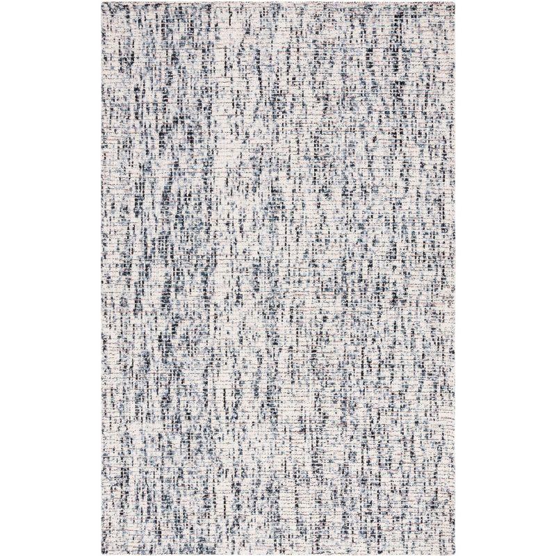 Abstract ABT493 Hand Tufted Area Rug - Black/Beige - 4'x6' - Safavieh.