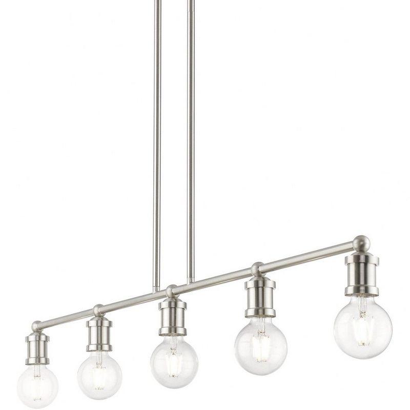 Livex Lighting Lansdale 5 - Light Chandelier in  Brushed Nickel