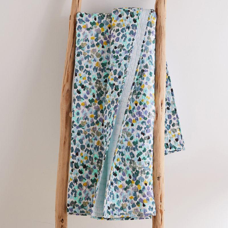 Calico Multicolored Quilted Throw - Levtex Home