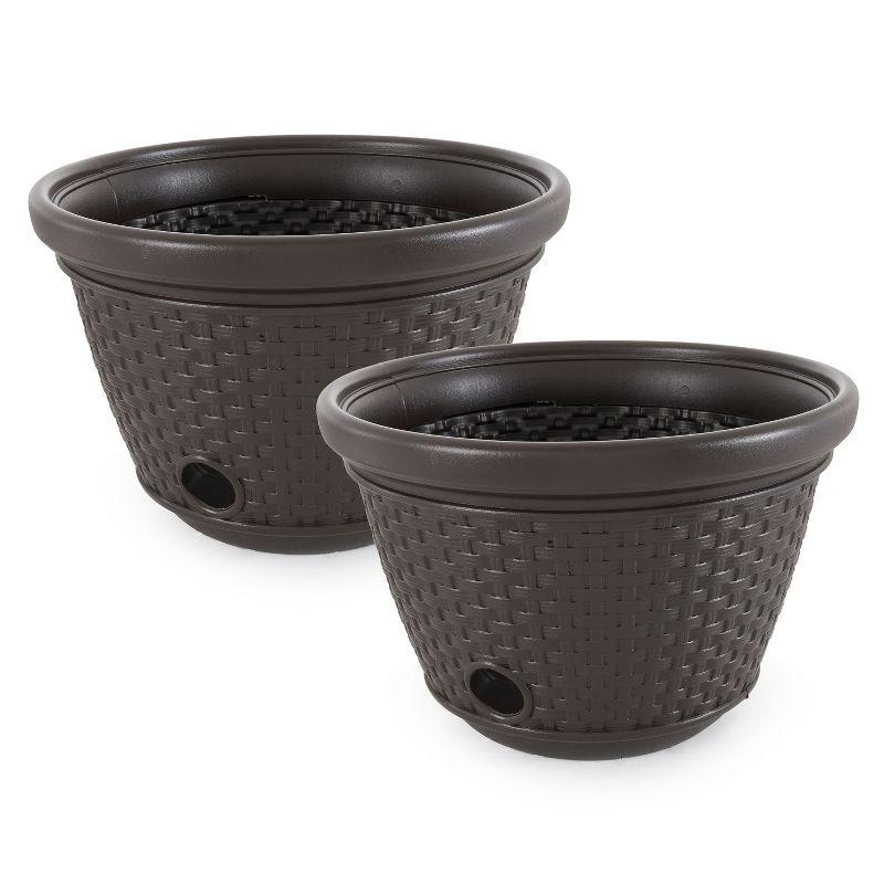 Plastic Hose Pot (Set of 2)