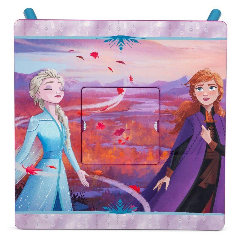 Disney Frozen 2 Kids' Table and Chair Set with Storage - Delta Children: Toddler Table, MDF Frame, Purple, Ages 3+