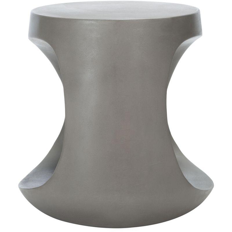 Vikki Concrete Accent Stool  - Safavieh