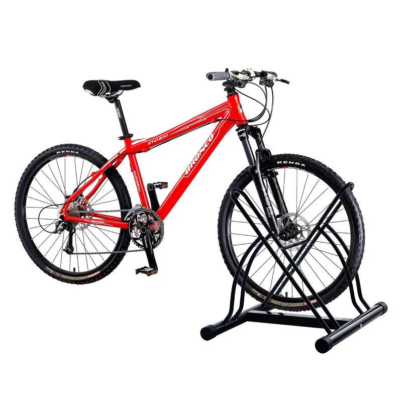 Leisure Sports Bike Stand for Two Bikes - Black