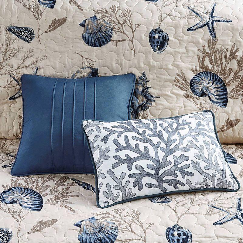 Madison Park Bayside Quilt Set with Throw Pillows