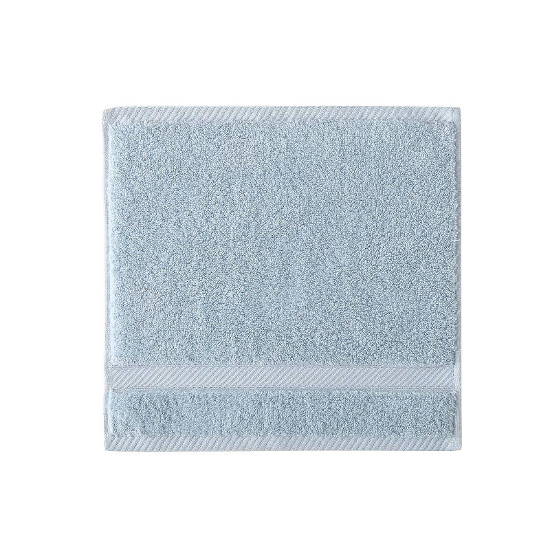 Skyway Blue Cotton Washcloth Towel