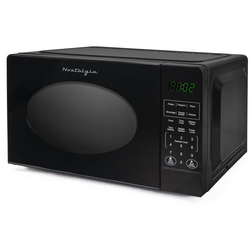 Nostalgia 0.7 Cubic Feet Countertop Microwave