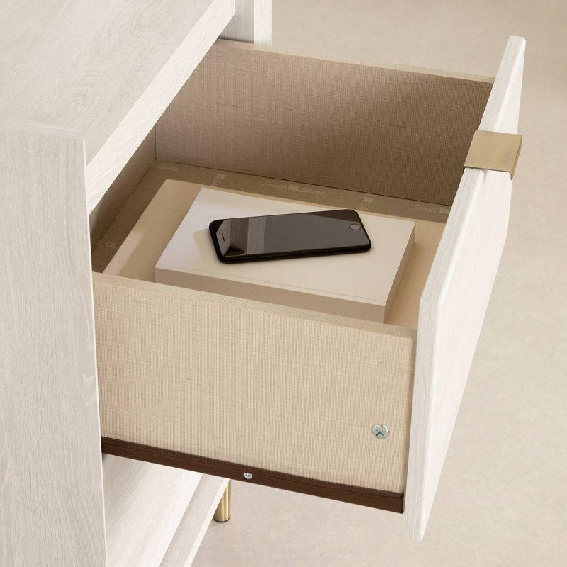 Hype 2 Drawer End Table with Storage