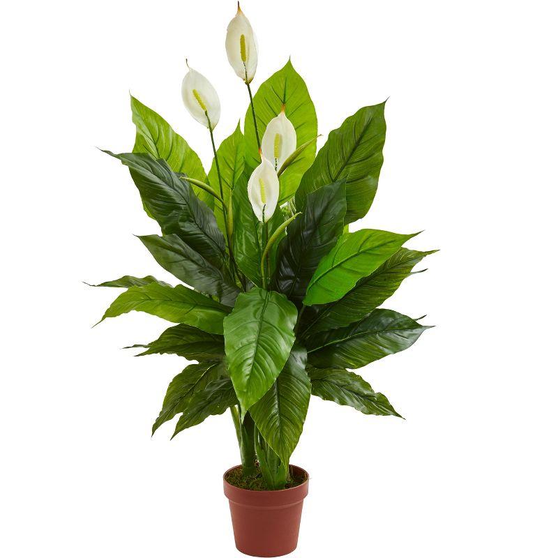 Primrue Spathiphyllum Artificial Plant (Real Touch) | Wayfair