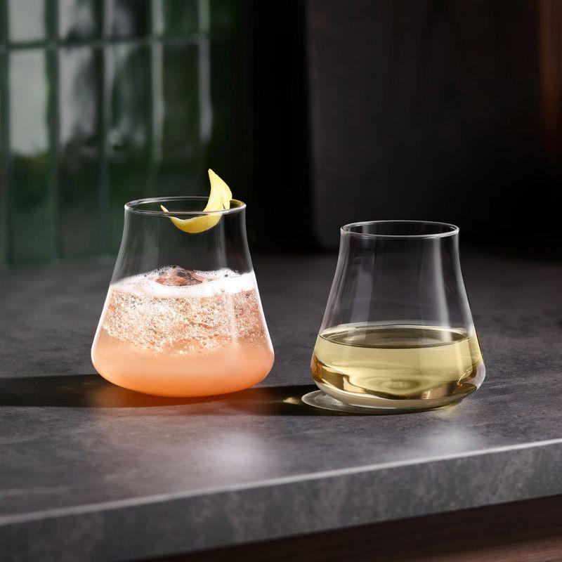 Libbey Libbey Magnitude Stemless Wine Glasses, 15-Ounce, Set Of 4 (Set of 4)