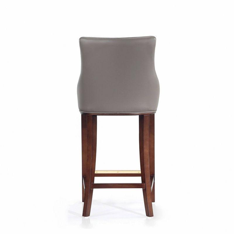 Manhattan Comfort Shubert Modern Leatherette Upholstered Barstool