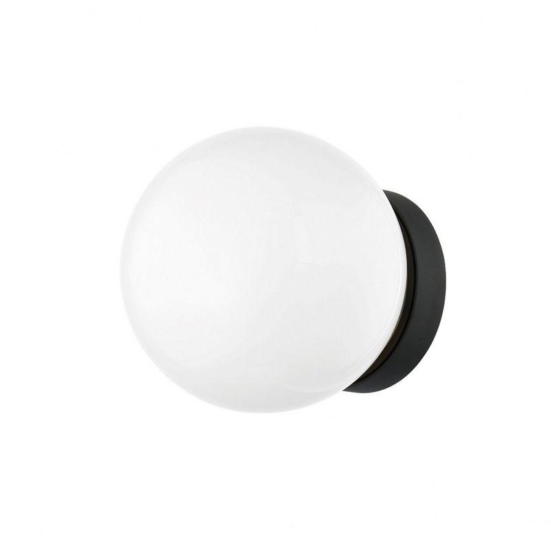 Troy Lighting Ansel 1 - Light Wall Light in  Textured Black Opal Shiny Shade