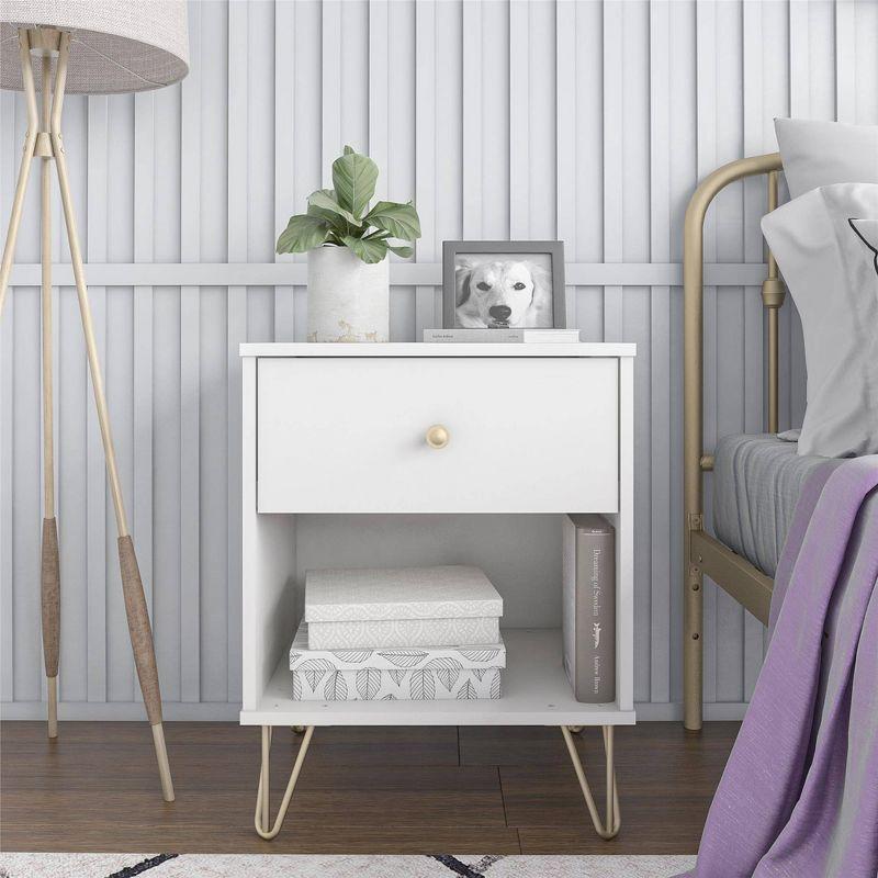 Novogratz Finley 1-Drawer Nightstand