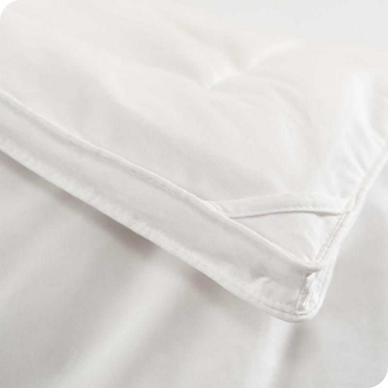 Bare Home Premium Down Comforter - 100% Cotton Cover - Corner Loops - All Season Warmth Bedding