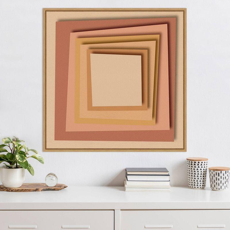 Amanti Art Stack Paper II by Regina Morre Framed Wall Art Print