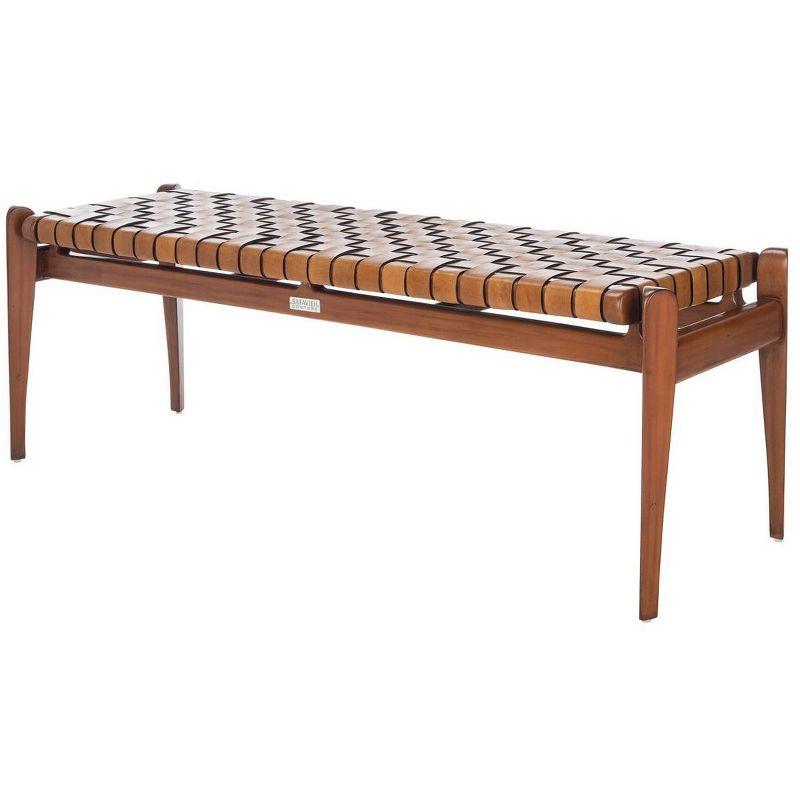 Kenan Genuine Leather Bench