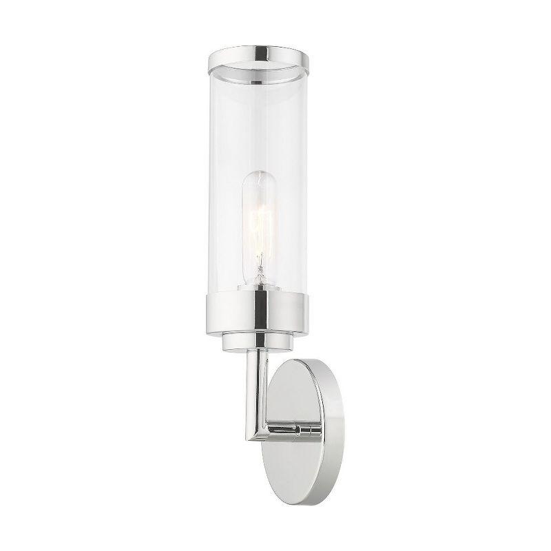 Livex Lighting Hillcrest 1 - Light Sconce in  Polished Chrome