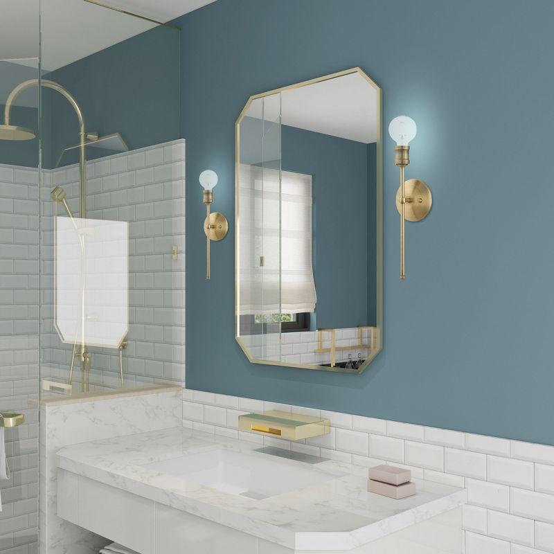 Livex Lighting Lansdale 1 - Light Sconce in  Antique Brass