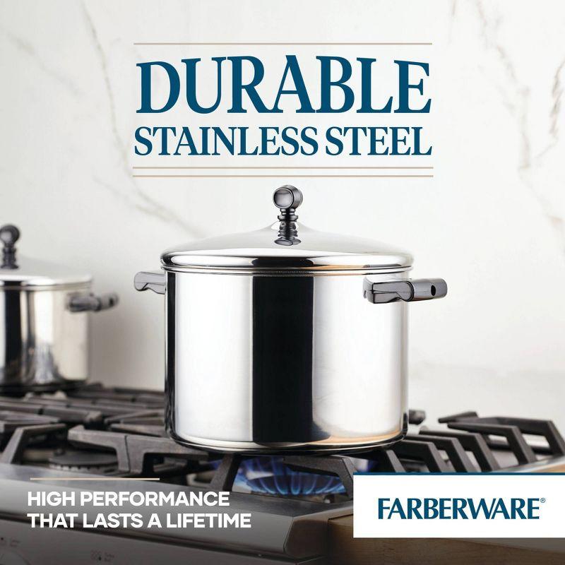 Farberware Farberware Classic Series Stainless Steel 8-Quart Covered Stockpot