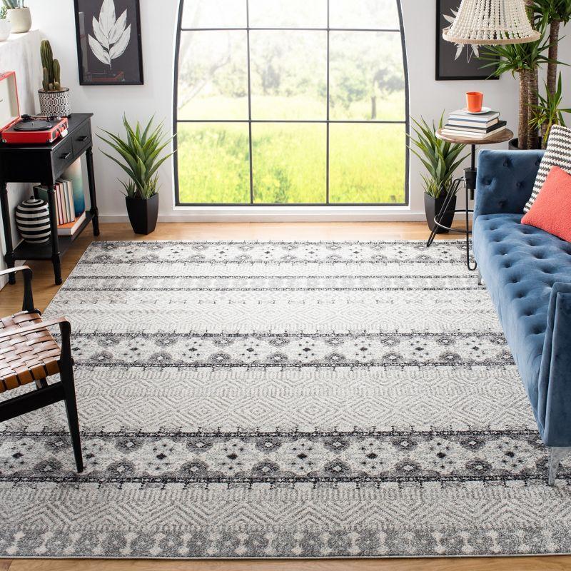 Madison MAD797 Power Loomed Area Rug - Charcoal/Grey - 8'9"x11'9" - Safavieh.