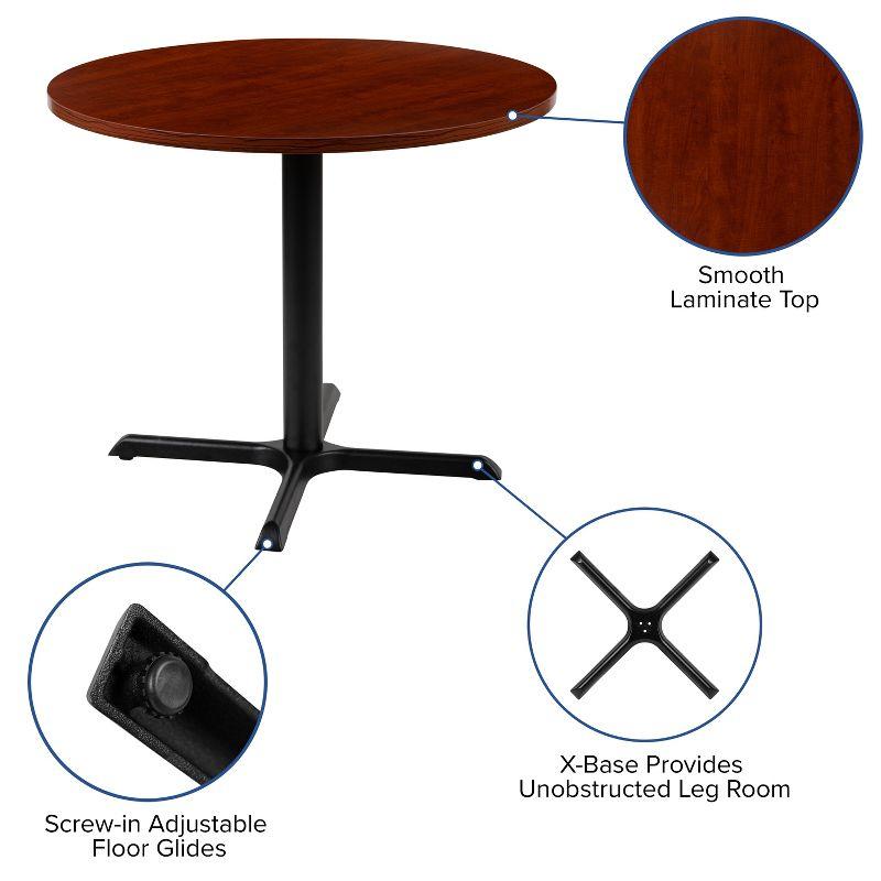 Flash Furniture 36" Round Multi-Purpose Conference Table - Meeting Table for Office