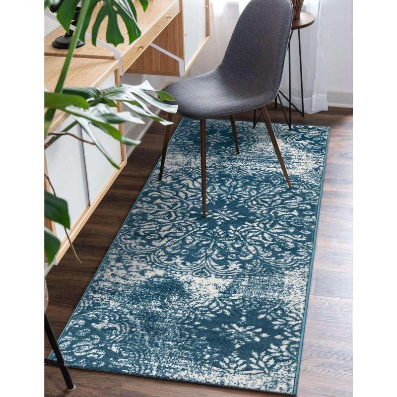 Unique Loom Sofia Grand Floral Indoor Woven Area Rug