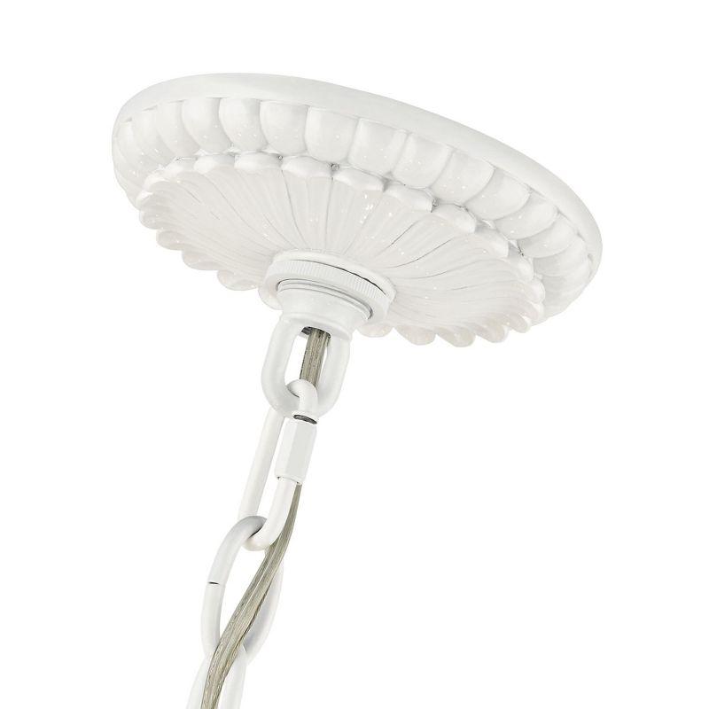 Livex Lighting Valencia 5 - Light Chandelier in  Shiny White