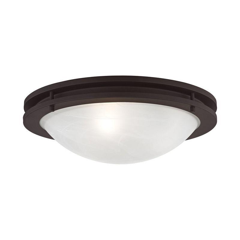 Livex Lighting Ariel 3 - Light Flush Mount in  Bronze