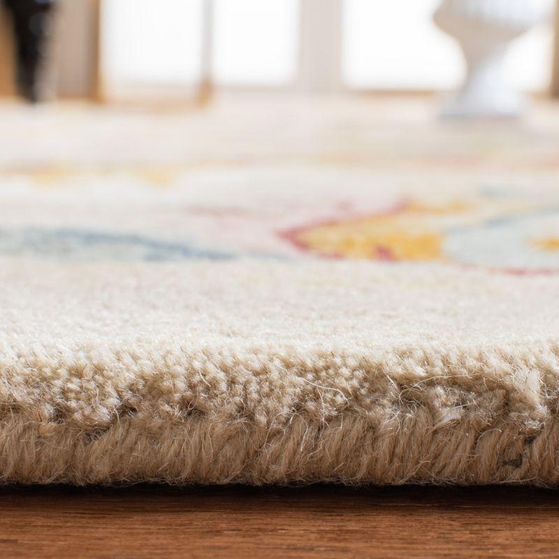 Savonnerie SAV202 Hand Tufted Area Rug - Sage/Beige - 5'x8' - Safavieh.