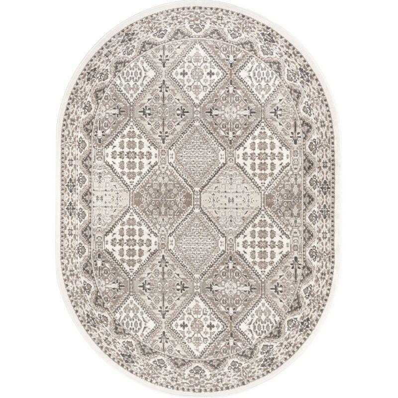 nuLOOM Becca Traditional Tiled Transitional Geometric Area Rug for Living Room Bedroom Dining Room Kitchen