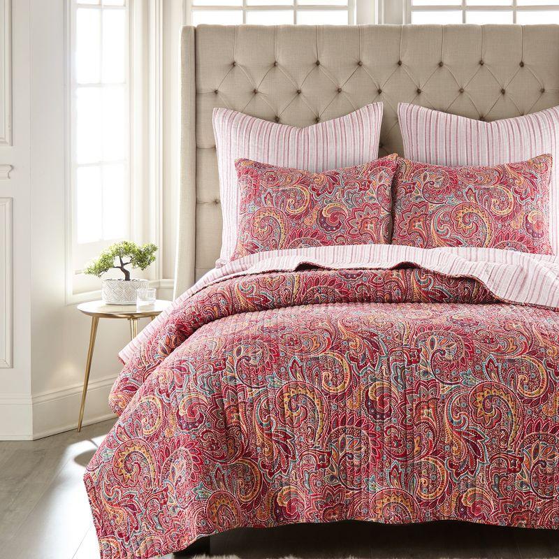 Kimpton Red Quilt Set - Levtex Home