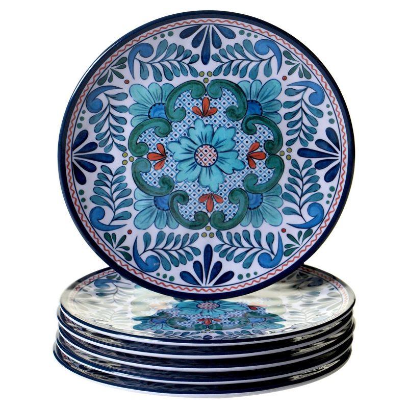 Talavera 9" Heavy Weight Melamine Salad Plate