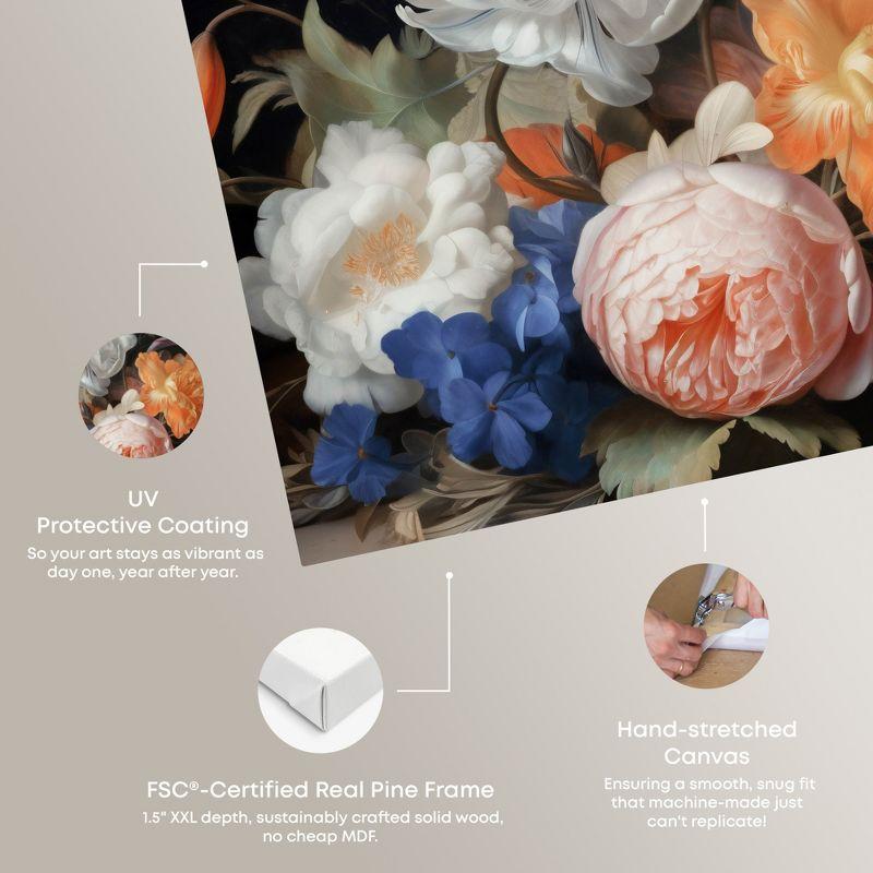 Art Remedy Floral Of Gentle Elegance Elegant Floral Wall Art by Art Remedy