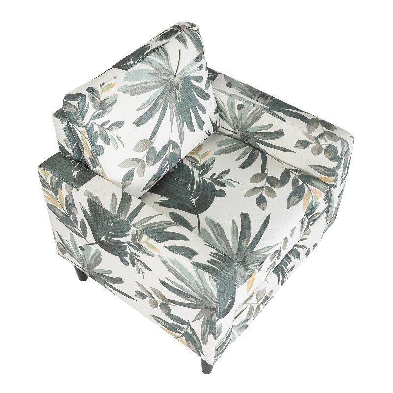Wendy Arm Chair Polyester/Wood - LumiSource