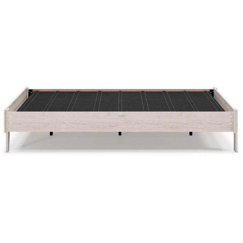 Queen Socalle Platform Bed Natural - Signature Design by Ashley