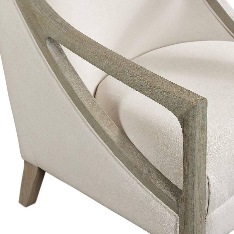 Dayna Accent Chair with White Wash Frame - Picket House Furnishings