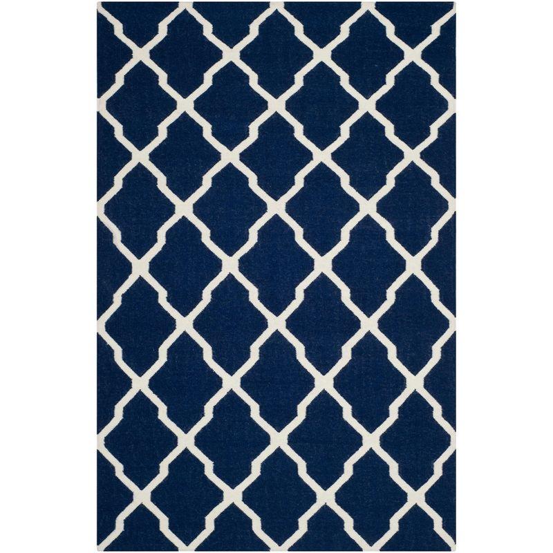 Dhurries DHU634 Hand Woven Area Rug  - Safavieh