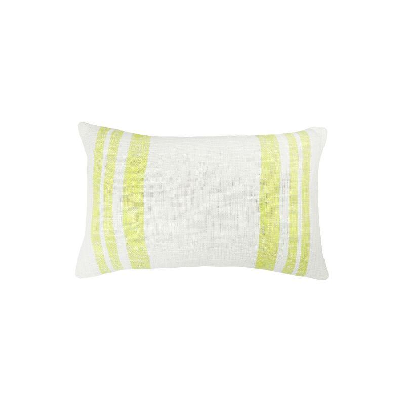 carol & frank Morgan Striped Wove Decorative Throw Pillow with Insert